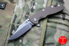 Hinderer XM-18 3.5" Bowie FDE G-10 Stonewash Bronze Handle, Stonewash Finished Blade Gen 6 Tri-Way Pivot System