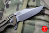 Hinderer XM-18 3.5" Bowie FDE G-10 Stonewash Bronze Handle, Stonewash Finished Blade Gen 6 Tri-Way Pivot System