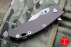 Hinderer XM-18 3.5" Bowie FDE G-10 Stonewash Bronze Handle, Stonewash Finished Blade Gen 6 Tri-Way Pivot System