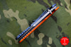 Hinderer XM-18 3.5" Harpoon Spanto Battle Blue Finish Orange G-10 Working Finish Blade Gen 6 Tri-Way Pivot System