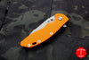 Hinderer XM-18 3.5" Orange G-10 Harpoon Spanto Working Finish Blade Gen 6 Tri-Way Pivot System