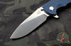 Hinderer XM-18 3.5" Blue & Black G-10 Slicer Blade Stonewash Finish Gen 6 Tri-Way Pivot System