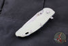 Hinderer XM-18 3.5" Translucent Green G-10 Slicer Edge Stonewash Blue Finish Stonewash Blade Gen 6 Tri-Way Pivot System