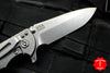 Hinderer XM-18 3.5" Spanto Edge Stonewash Handle S45VN Stonewash Finished Blade Red G-10 Gen 6 Tri-Way Pivot System