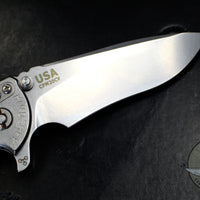 Hinderer XM-18 3.5" Recurve Edge Blue/Black G-10 Stonewash Finished Ti and Blade Gen 6 Tri-Way Pivot System