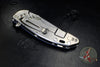 Hinderer XM-18 3.5" Recurve Edge Blue/Black G-10 Stonewash Finished Ti and Blade Gen 6 Tri-Way Pivot System