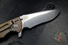 Hinderer XM-18 3.5" Recurve Edge Translucent Green G-10 Stonewash Bronze Finished Ti and Stonewash Blade Gen 6 Tri-Way Pivot System