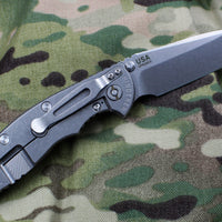 Hinderer XM-18 3.5" Non-flipper FDE G-10 Stonewash Spearpoint Gen 6 Tri-Way Pivot System