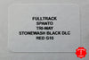 Hinderer Fulltrack Spanto Red G-10/Stonewash DLC Titanium Handle and Blade Gen 6 Tri-Way Pivot System