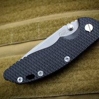 Hinderer XM-18 3.5" Non-flipper Black G-10 Spearpoint Working Finish Gen 6 Tri-Way Pivot System