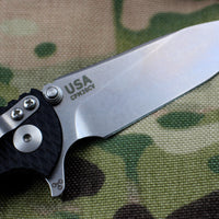 Hinderer XM-18 3.0" Skinny Black G-10 With Stonewash Slicer Edge Gen 6 Tri-Way Pivot System