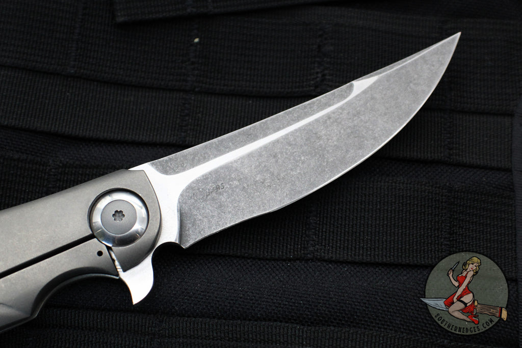 White River Knives Liong Mah Chef Knife Black G-10 (12 Satin