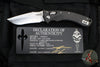Marfione Custom Knives- Amphibian- Prototype Ram-Lok Folder- Carbon Fiber Handle- Satin Blade