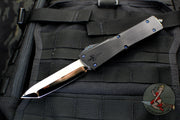Marfione Custom Combat Troodon Tanto Edge Star Grind OTF Mirror Blade Blue Ringed HW 342-MCK TE HPSGBL