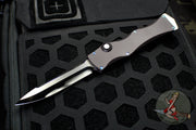 Marfione Custom Halo IV Single Edge Mirror Polished Blade, Flamed Clip and Blued Titanium Hardware 97-MCK