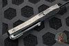 Marfione Custom Hera- Double Edge- Two-Tone DLC Satin Finished Titanium Chassis- Carbon Fiber Inlay- DLC Satin Finished Blade