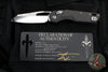 Marfione Custom Knives- M.S.I.- Prototype Folder- Carbon Fiber Handle- Mirror Polished Blade- Serial Number 15