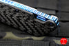 Marfione Custom Warhound Folder Hand Rubbed Satin Carbon Fiber Blue Titanium Hardware 391-MCK CFHRBL