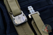Microtech "APIS" Belt, Various Sized Mens Coyote Nylon with Titanium Bronze Buckle