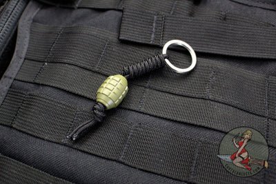 Microtech Frag Grenade Keychain- OD Green