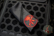 Microtech Swank Hank- Black with Red Claw