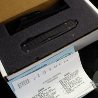 Microtech Vintage Ultratech II Double Edge Damascus Standard - 1 of 29 Made- Vero Beach 2004