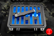 Pelican 1200 Seven Knife Case - Blue Interior