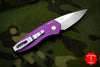 Protech Sprint Purple Handle Stonewash California Legal 1.94" Blade 2905-PURPLE