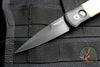 Protech Godson Out The Side Auto (OTS) Black Handle With Maple Burl Wood Inlay Black Blade 707
