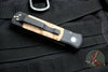 Protech Godson Out The Side Auto (OTS) Black Handle With Maple Burl Wood Inlay Black Blade 707