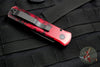 Protech Godson Out The Side Auto (OTS) Special Venom Red Black Handle Black DLC Blade Blade 721-Venom Red