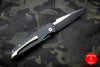 Protech Harkins ATAC D/A Dual Action Out The Side (OTS) Auto Hidden Blade Release Knife Black Body Black Two-Tone Blade