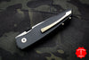 Protech Harkins ATAC D/A Dual Action Out The Side (OTS) Auto Hidden Blade Release Knife Black Body Black Two-Tone Blade