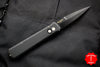 Protech LEFT HANDED Godfather Black Out The Side (OTS) Knife With Black Blade 921-LH
