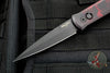 Protech Godfather Out The Side (OTS) Knife- EXCLUSIVE- Venom Red finish With Black Blade & HW 921-VENOM RED