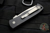 Protech Emerson CQC7 Tanto Out The Side Auto (OTS) Black Handle Bead Blast Blade E7T01