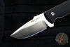 Protech Les George SBR Short Bladed Rockeye Black G-10 Handle Satin Fixed Blade LG502-SATIN SBR