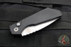 Protech Pro Strider PT + Solid Black Body- Stonewash Magnacut Steel Blade PT201
