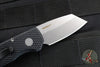 Protech Runt 5 OTS Auto Knife- Reverse Tanto- Textured Black Handle- Stonewash Magnacut Steel Blade  R5405
