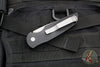 Protech TR-3 Tactical Response 3 Out The Side (OTS) Auto Knife-  Black Grooved Handle- Blasted Finished Blade TR-3