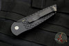 Protech TR-3 Tactical Response 3 Out The Side (OTS) Auto Knife Black Fish Scale Handle Black Part Serrated Edge TR-3 X2 D2