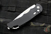 Protech Tactical Response 4 Black Handle Stonewash Saber Grind Blade Auto Knife TR-4.1