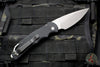 Protech Tactical Response 4 Black Handle with Bruce Shaw Sterling Silver Skull Blasted Blade Auto Knife TR-4.59