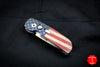 Protech Calmigo Limited Edition Vintage Flag Single Edge Blade Out The Side (OTS) Auto Knife 2240