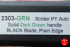 Protech Pro Strider PT Green Body Black Plain Blade 2303-GRN