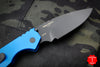 Strider SnG Auto OTS Blue Body Black Blade and Hardware 2403-BLUE