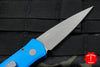Protech Godson Out The Side Auto (OTS) Blue Handle Bead Blasted Blade 720-BLUE