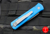 Protech Godson Out The Side Auto (OTS) Blue Handle Bead Blasted Blade 720-BLUE