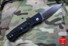 Protech TR-2 Tactical Response 2 20th Anniversary Skeletonized Black Body Satin Blade Out The Side (OTS) Auto Knife PT20-002