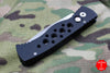Protech TR-2 Tactical Response 2 20th Anniversary Skeletonized Black Body Satin Blade Out The Side (OTS) Auto Knife PT20-002